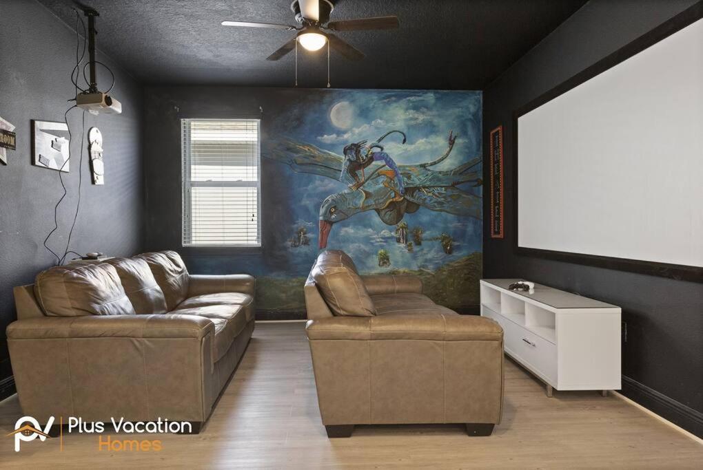 551-Luxury 8 Bedrooms Villa Pool& Spa-Movie Room Orlando Exterior photo